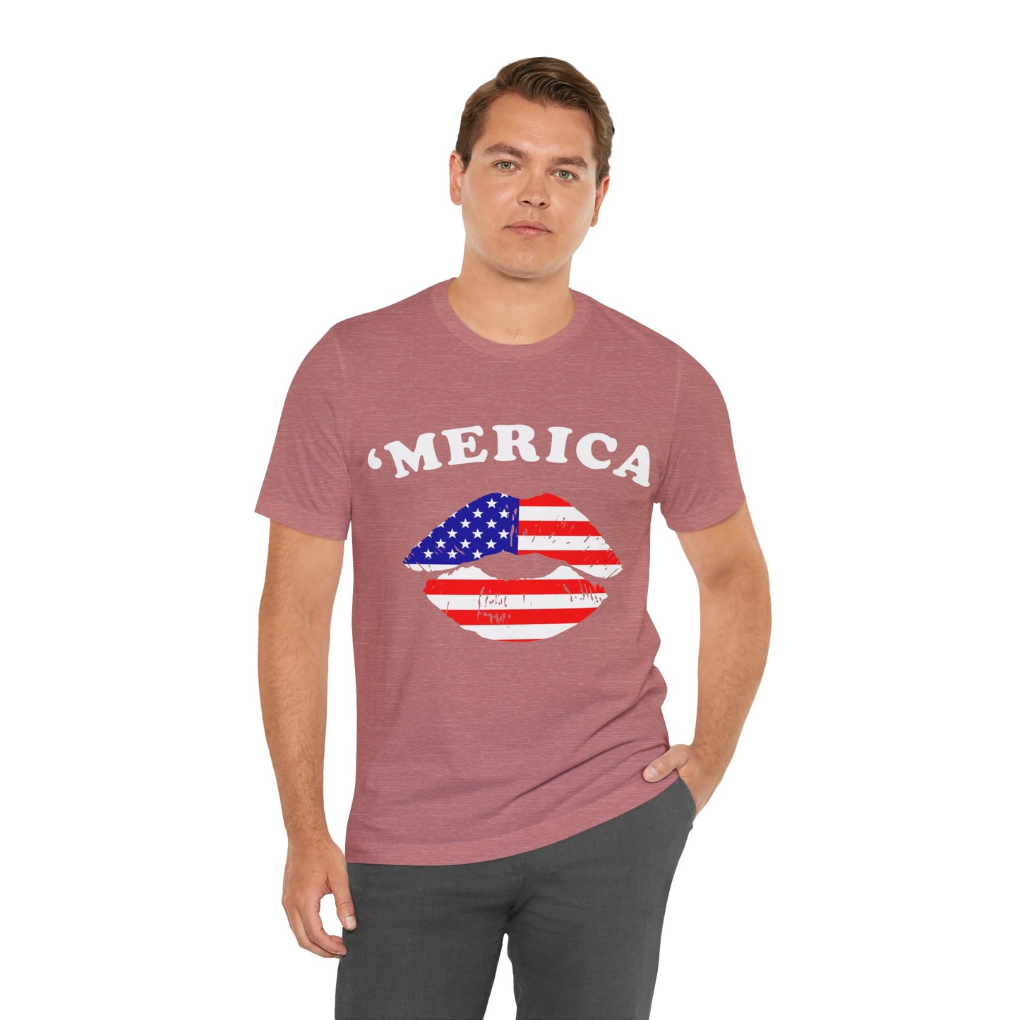 'Merica Tee - American Kiss - GFAM STORE