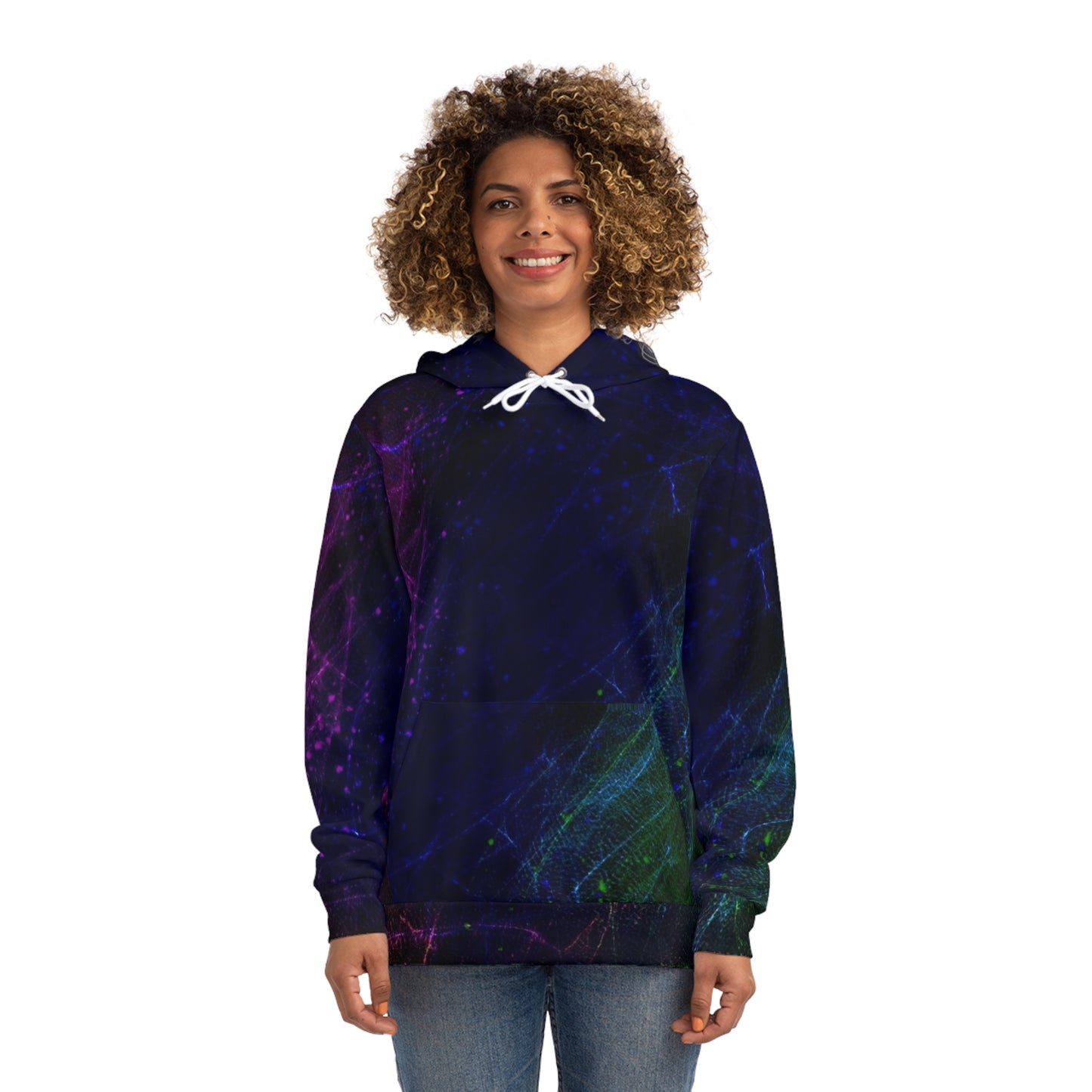 Galactic Digital Sweatshirt with Hood - GFAM STORE