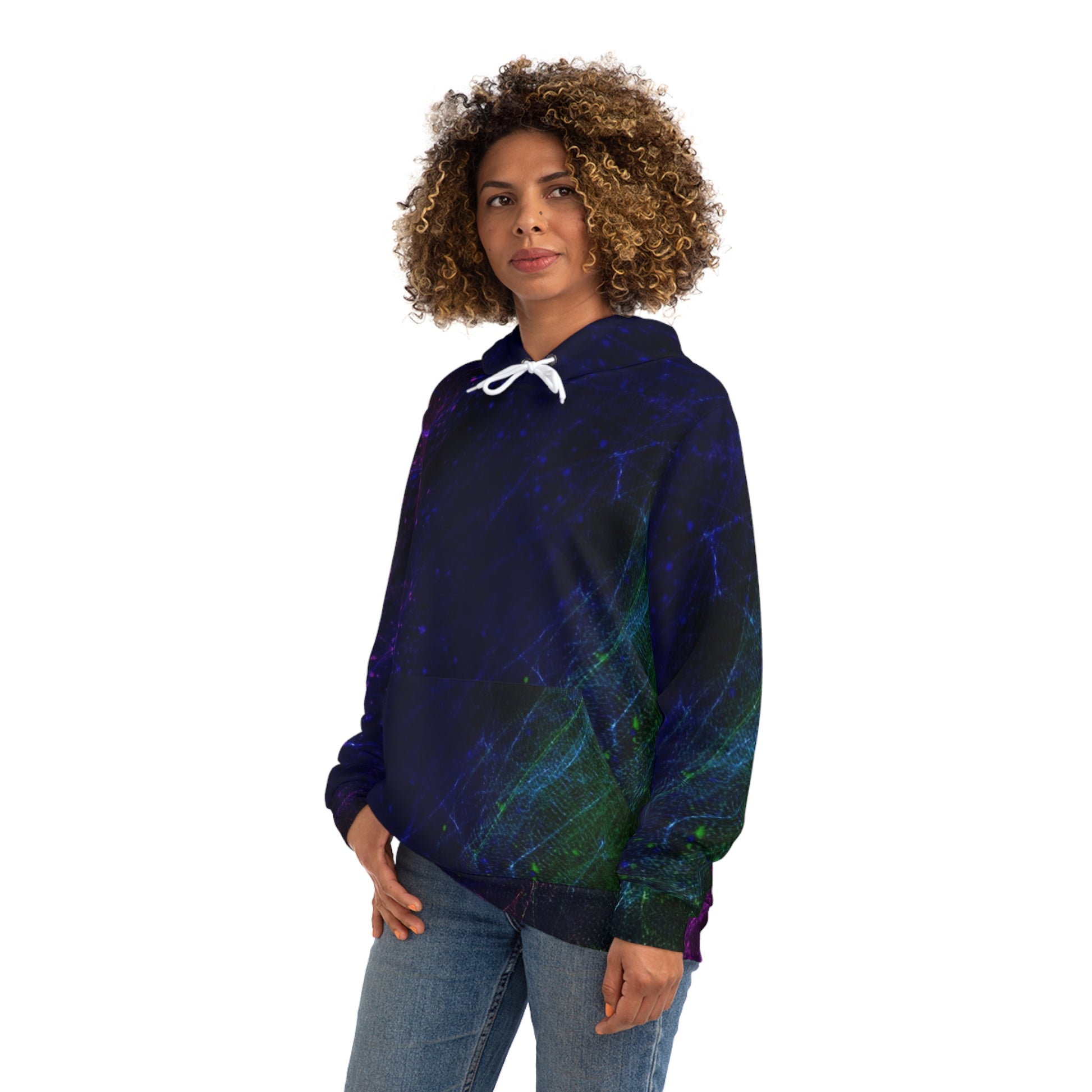 Galactic Digital Sweatshirt with Hood - GFAM STORE