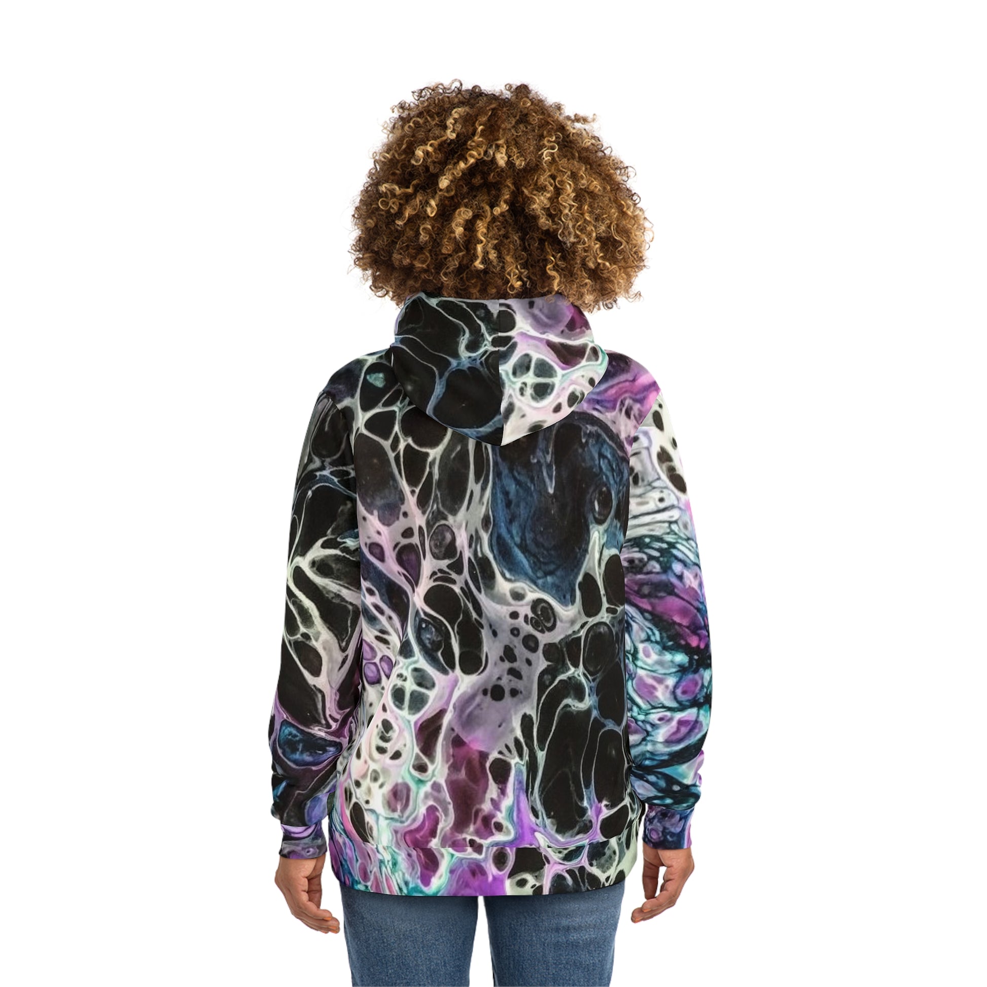 Ink Bloom Sweatshirt with Hood - GFAM STORE