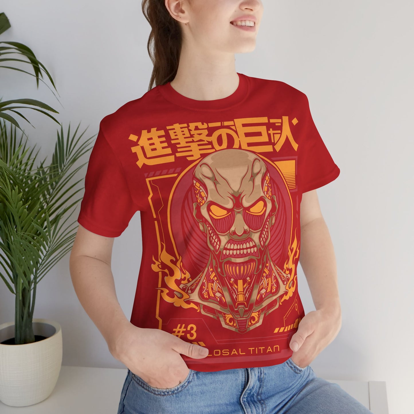 Attack on Titan T-Shirt - Robotic Colossal Titan - GFAM STORE