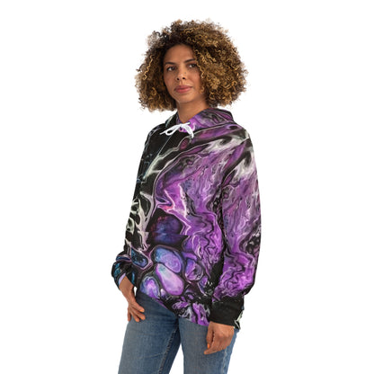 Fluid Art Abstract Sweatshirt with Hood - GFAM STORE