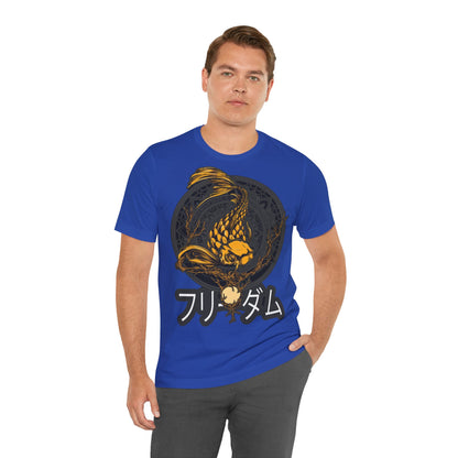 Artistic Koi T-Shirt - "Freedom" - GFAM STORE