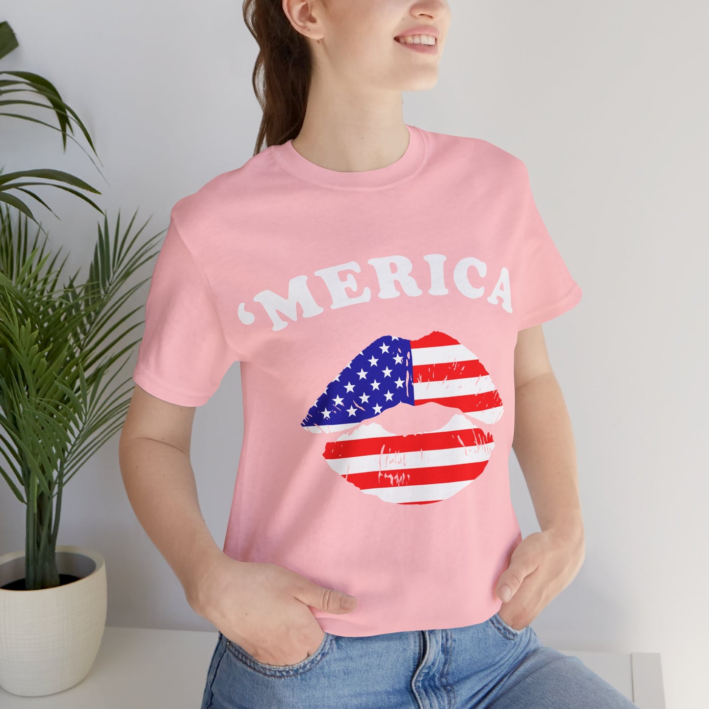 'Merica Tee - American Kiss - GFAM STORE