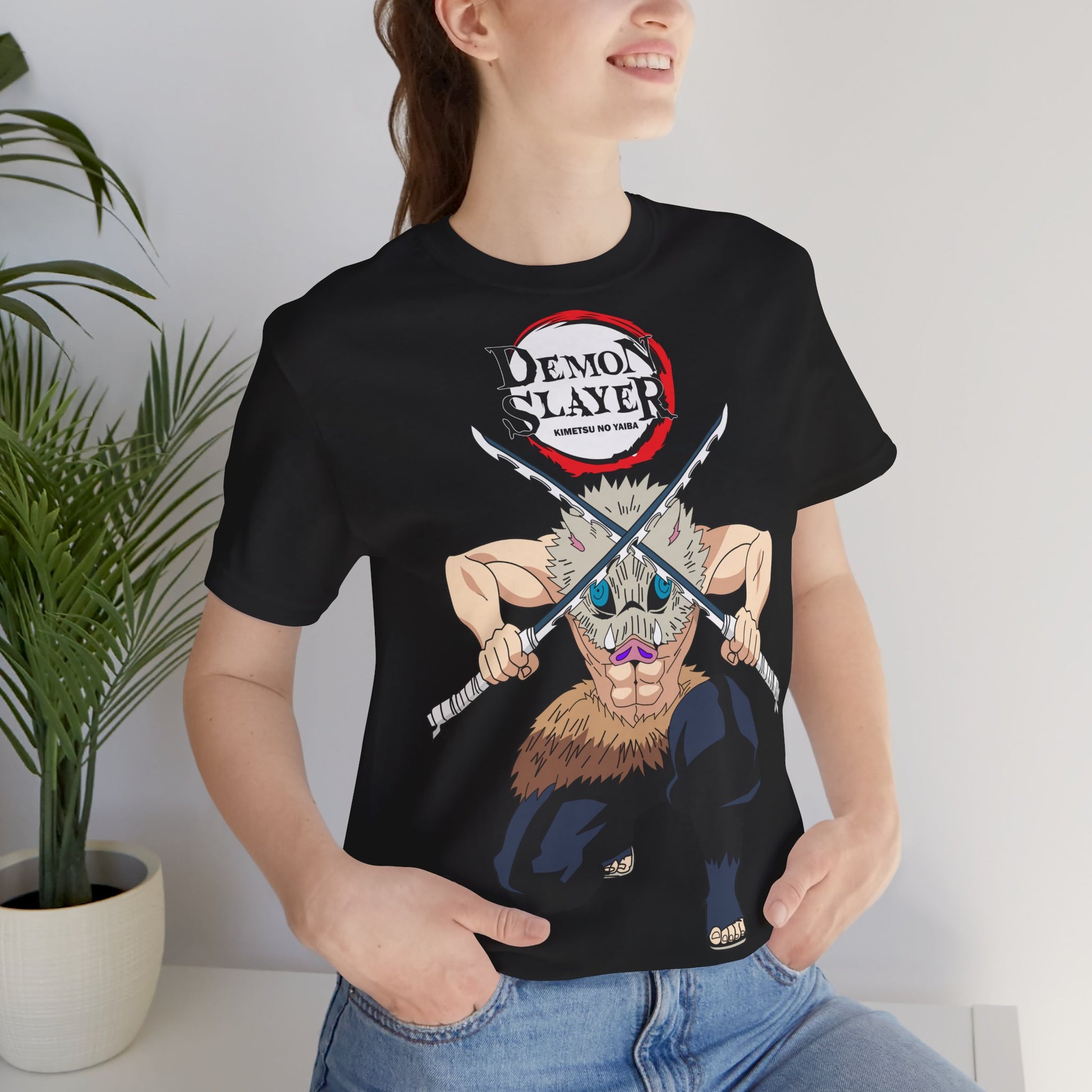 Demon Slayer: Inosuke Hashibira - The Demon Slayer T-Shirt - GFAM STORE