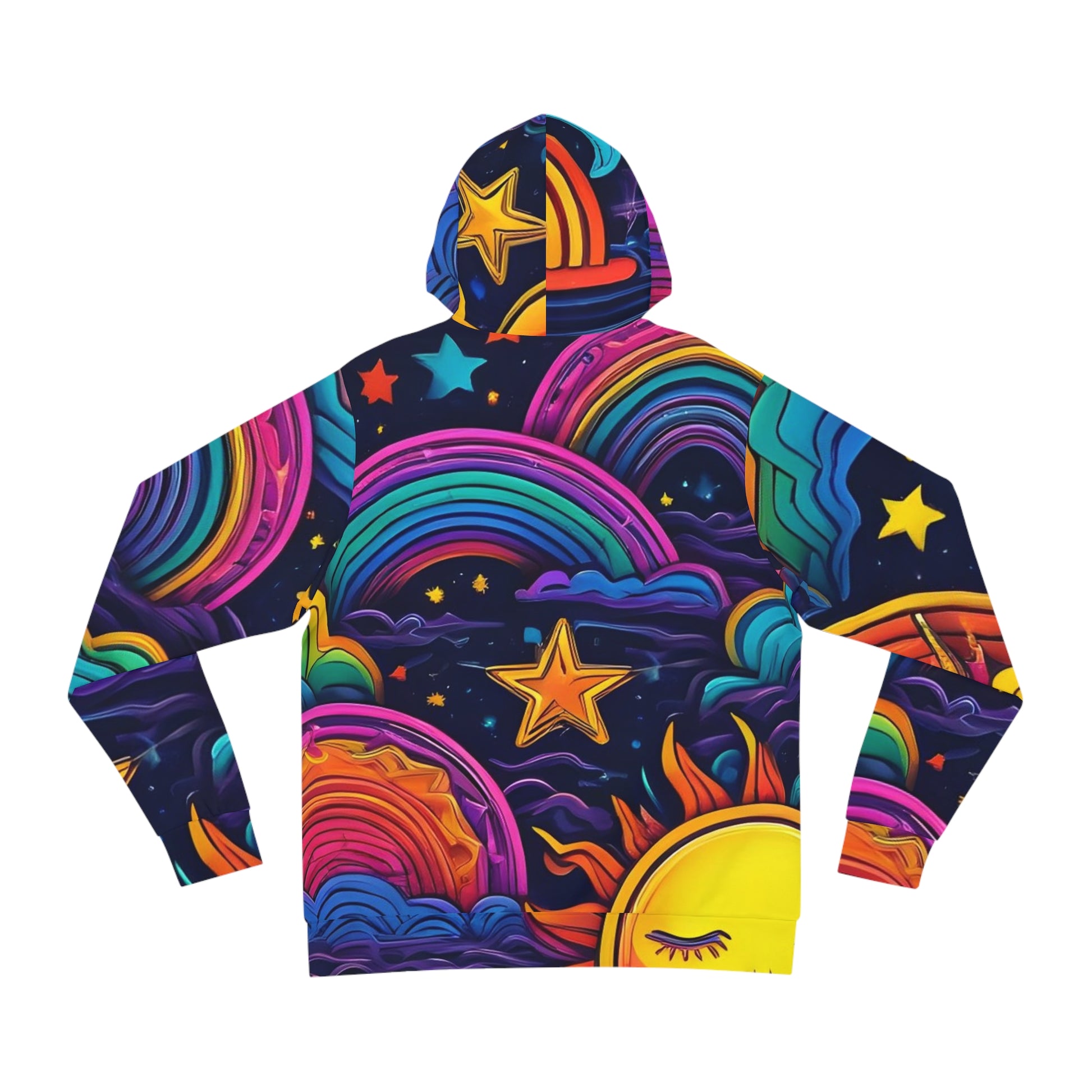 Galaxy Rainbow Sweatshirt with Hood - GFAM STORE