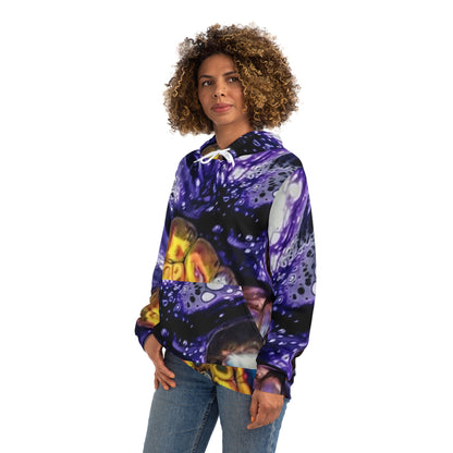 Abstract Marble Sweatshirt with Hood - GFAM STORE