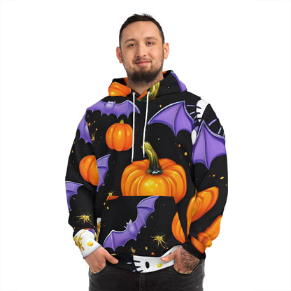 Halloween Pumpkin & Bat Hello Kitty Sweatshirt with Hood - GFAM STORE