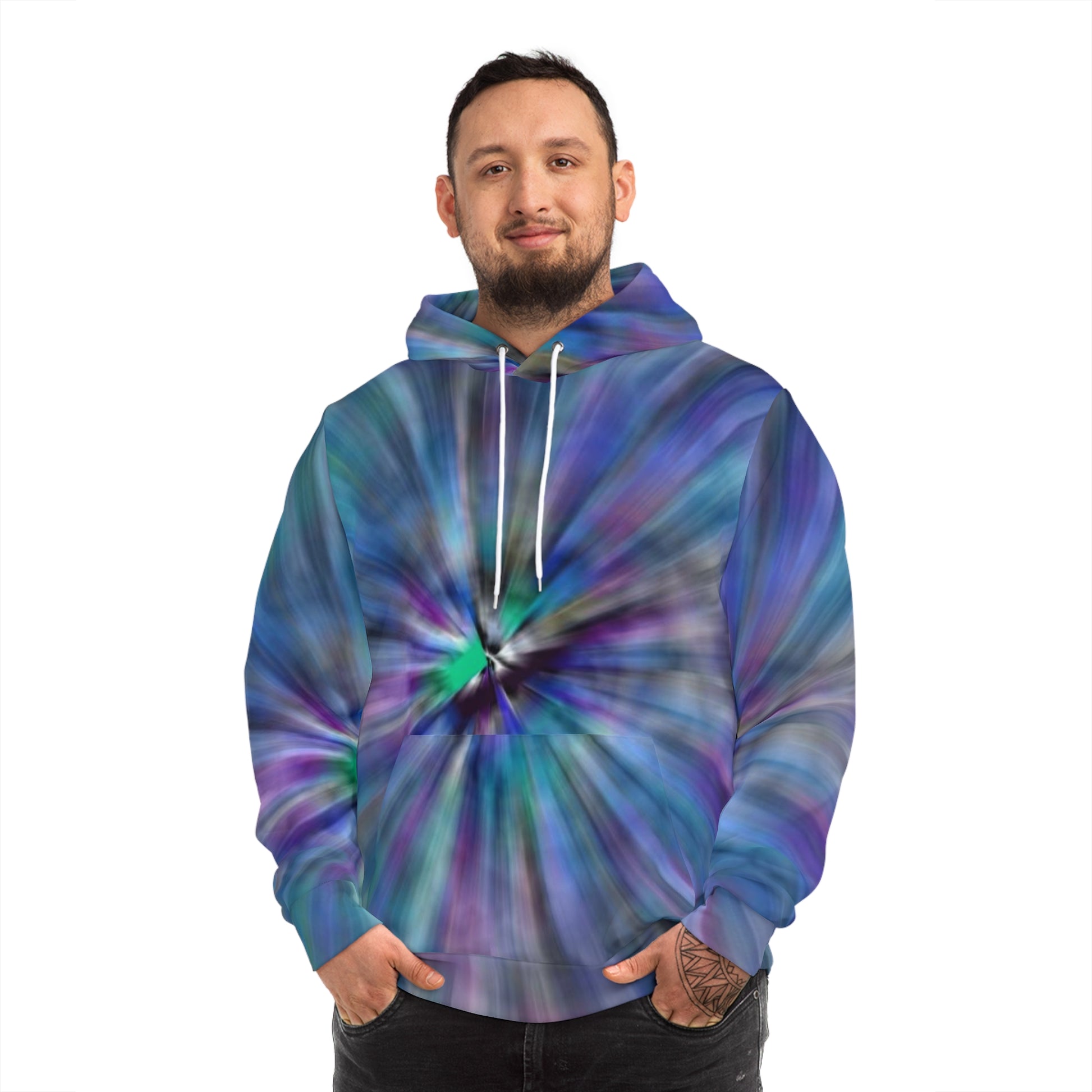 Color Explosion Sweatshirt with Hood - GFAM STORE