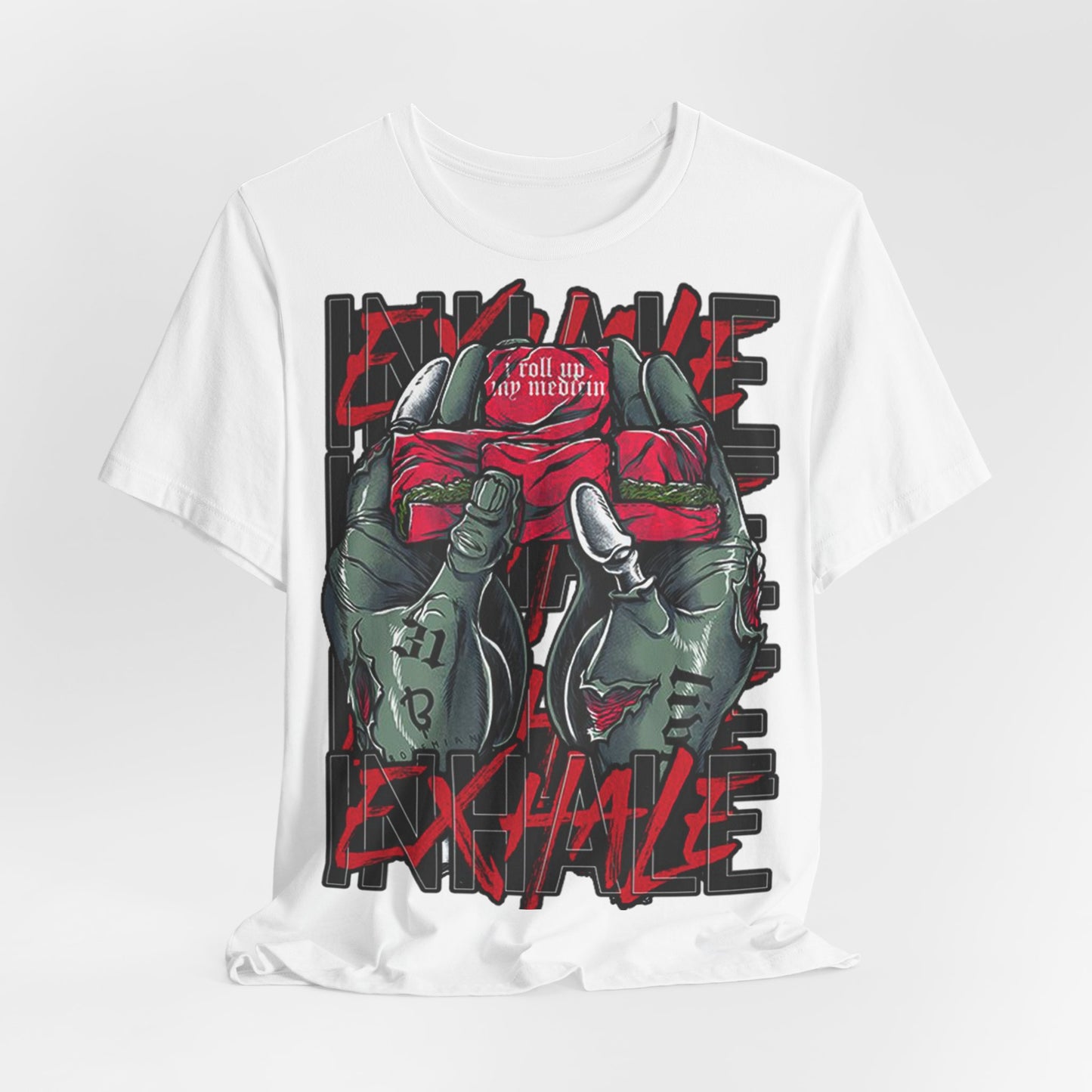 Inhale T-Shirt - Urban Graphic Art - GFAM STORE