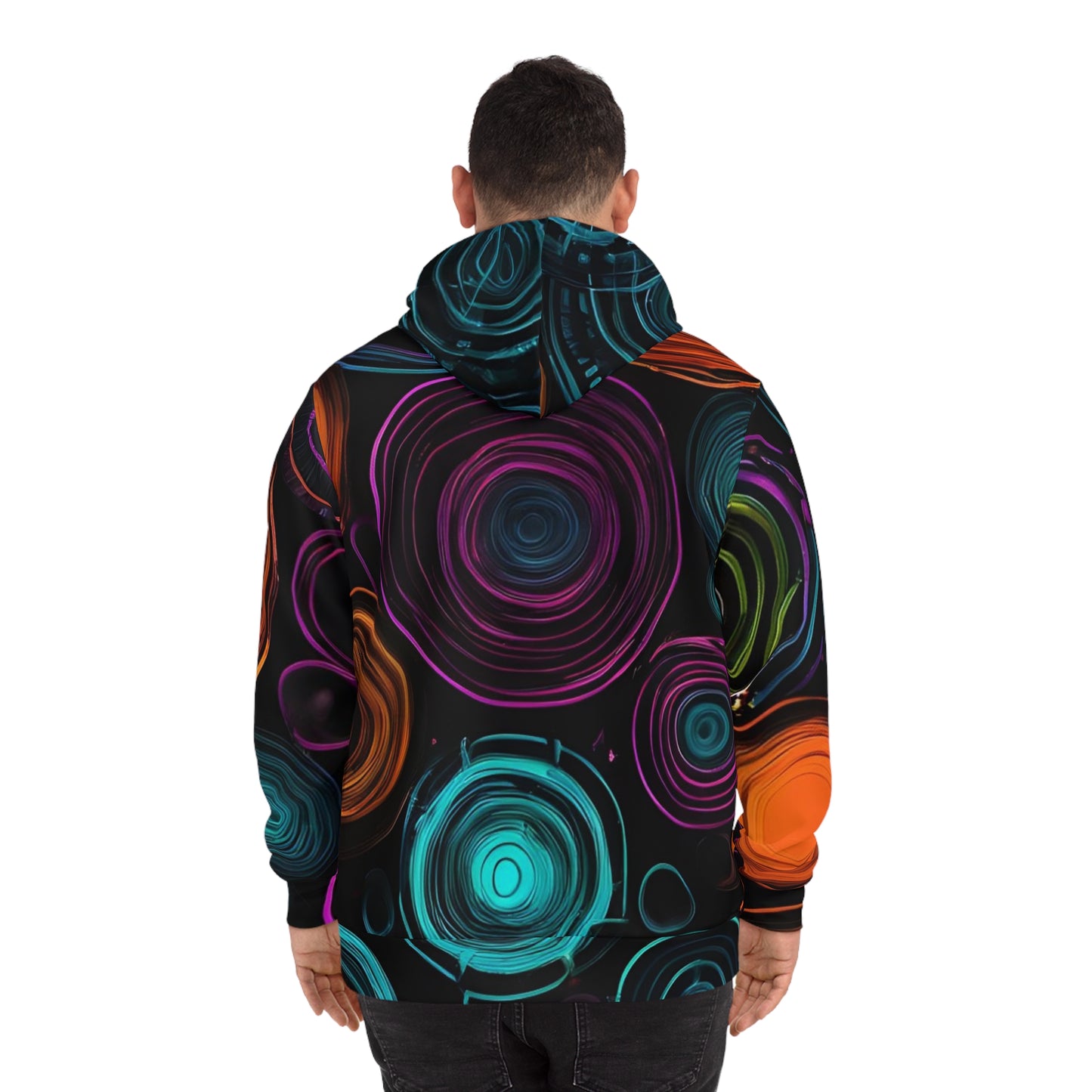 Vortex  Spiral Galaxy Sweatshirt with Hood - GFAM STORE