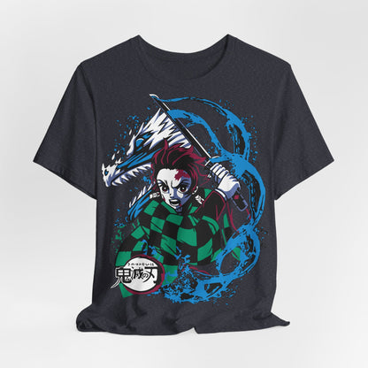 Tanjiro Kamado T-Shirt -Breath of  Water - GFAM STORE