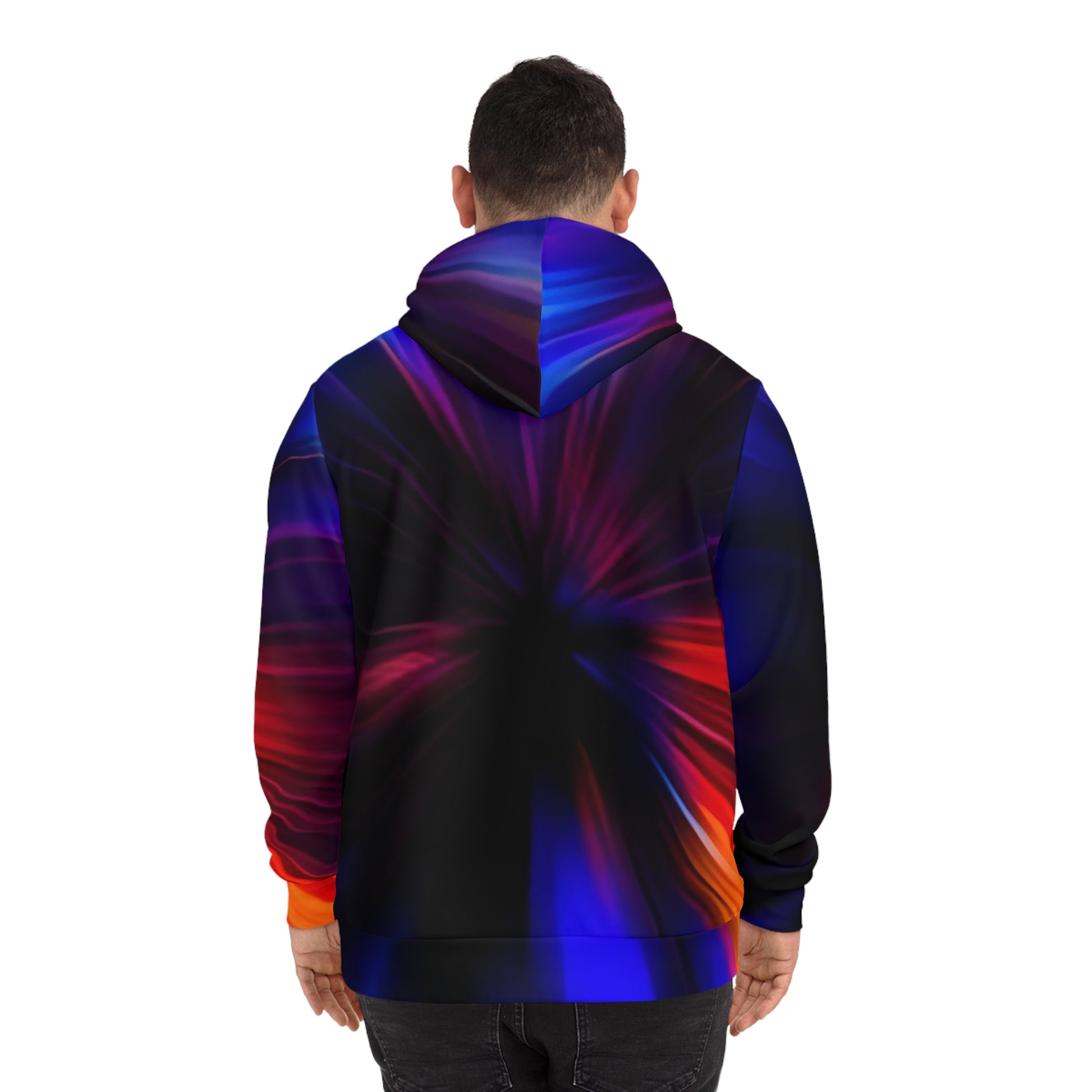 Color Burst Sweatshirt with Hood - GFAM STORE