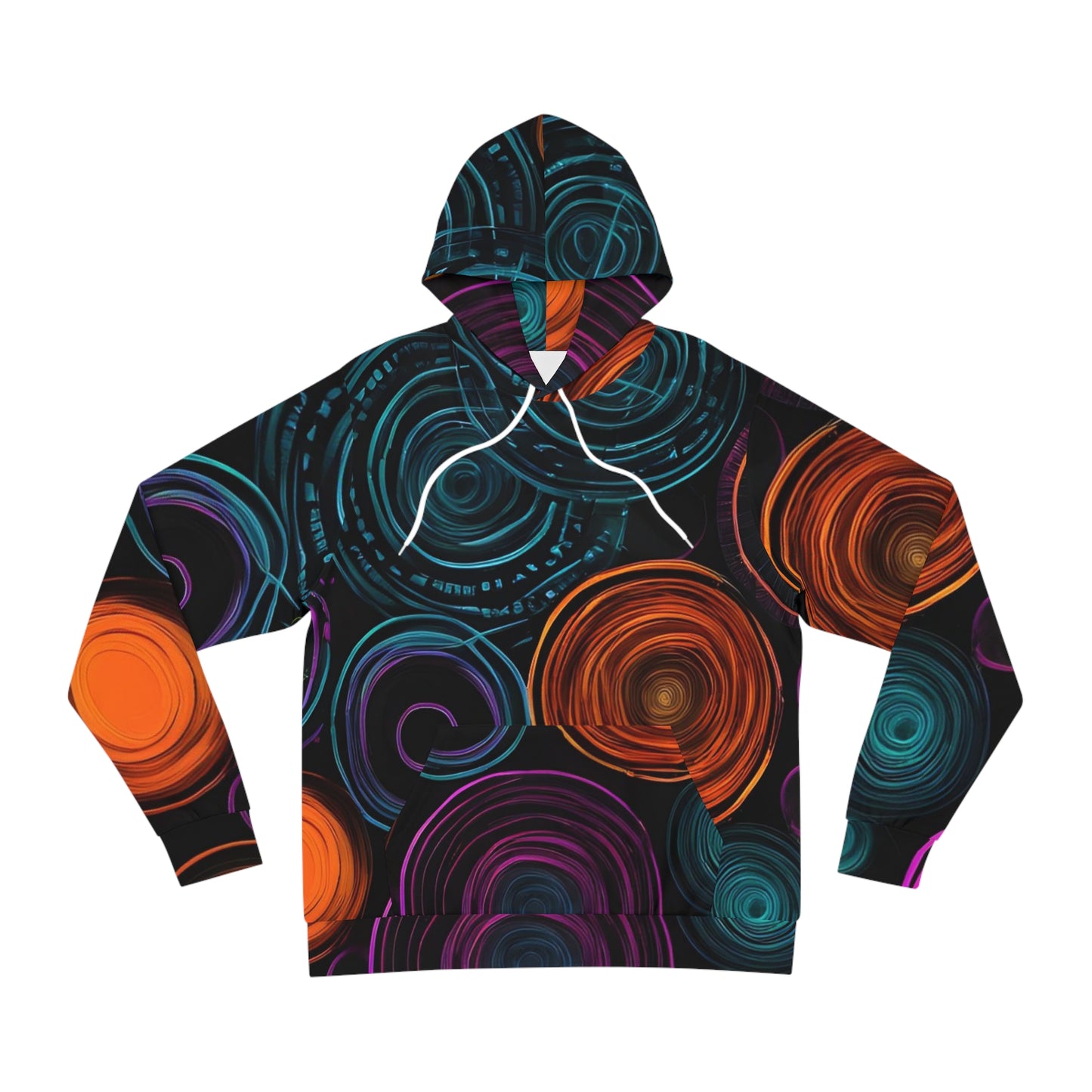 Vortex  Spiral Galaxy Sweatshirt with Hood - GFAM STORE