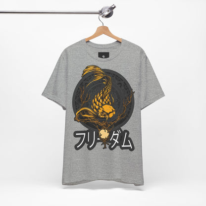 Artistic Koi T-Shirt - "Freedom" - GFAM STORE