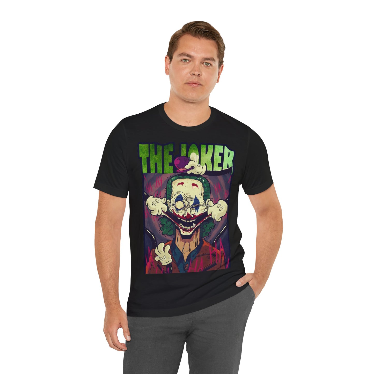 "The Joker" T-Shirt - Horror Cartoon Design - GFAM STORE