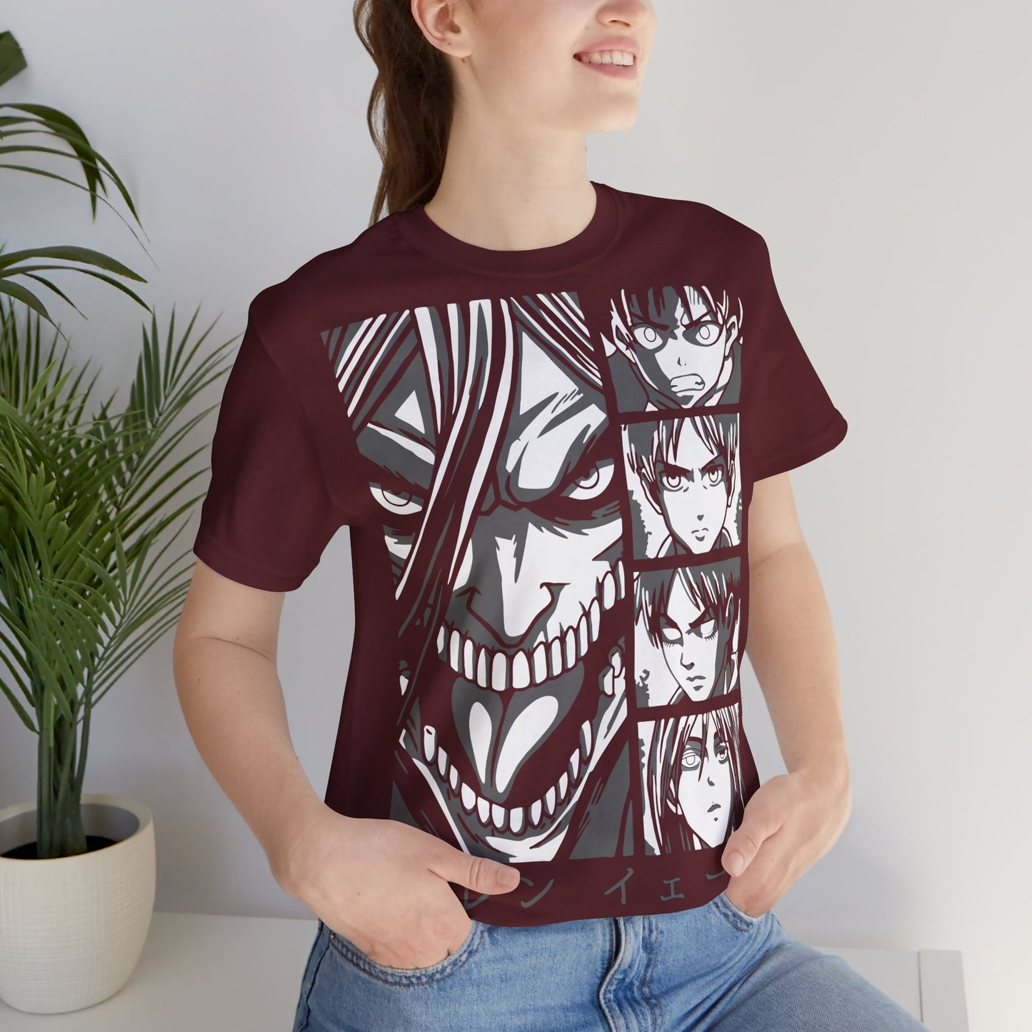 Attack on Titan T-Shirt - Colossal Titan & Friends - GFAM STORE