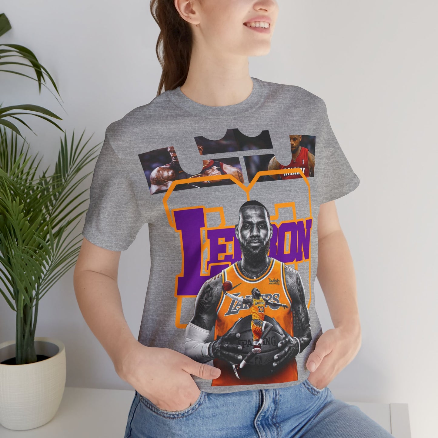 LeBron James Lakers T-Shirt - Basketball Legend - GFAM STORE