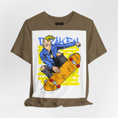 Draken Skateboard T-Shirt - GFAM STORE