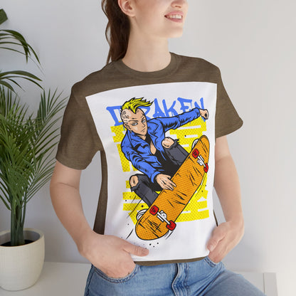 Draken Skateboard T-Shirt - GFAM STORE