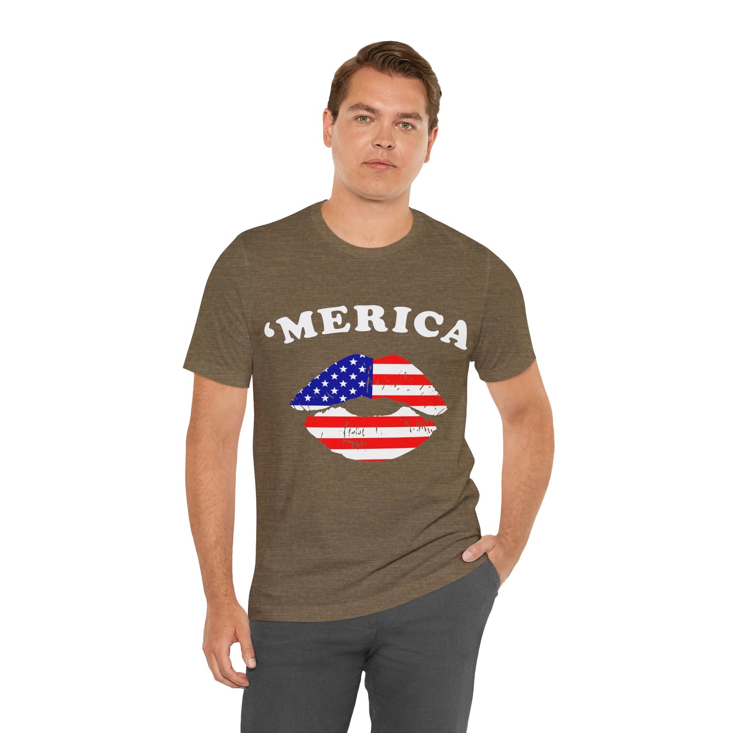 'Merica Tee - American Kiss - GFAM STORE