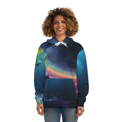 Rainbow Nebula Sweatshirt with Hood - GFAM STORE