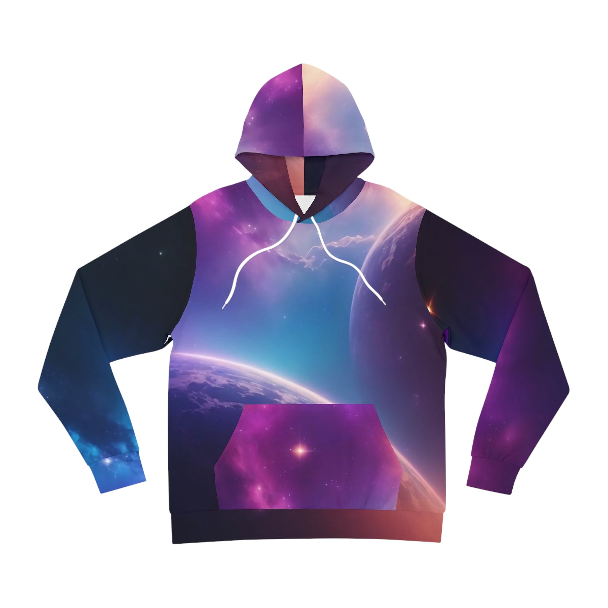 All-Over Print Galaxy Sweatshirt with Hood - GFAM STORE