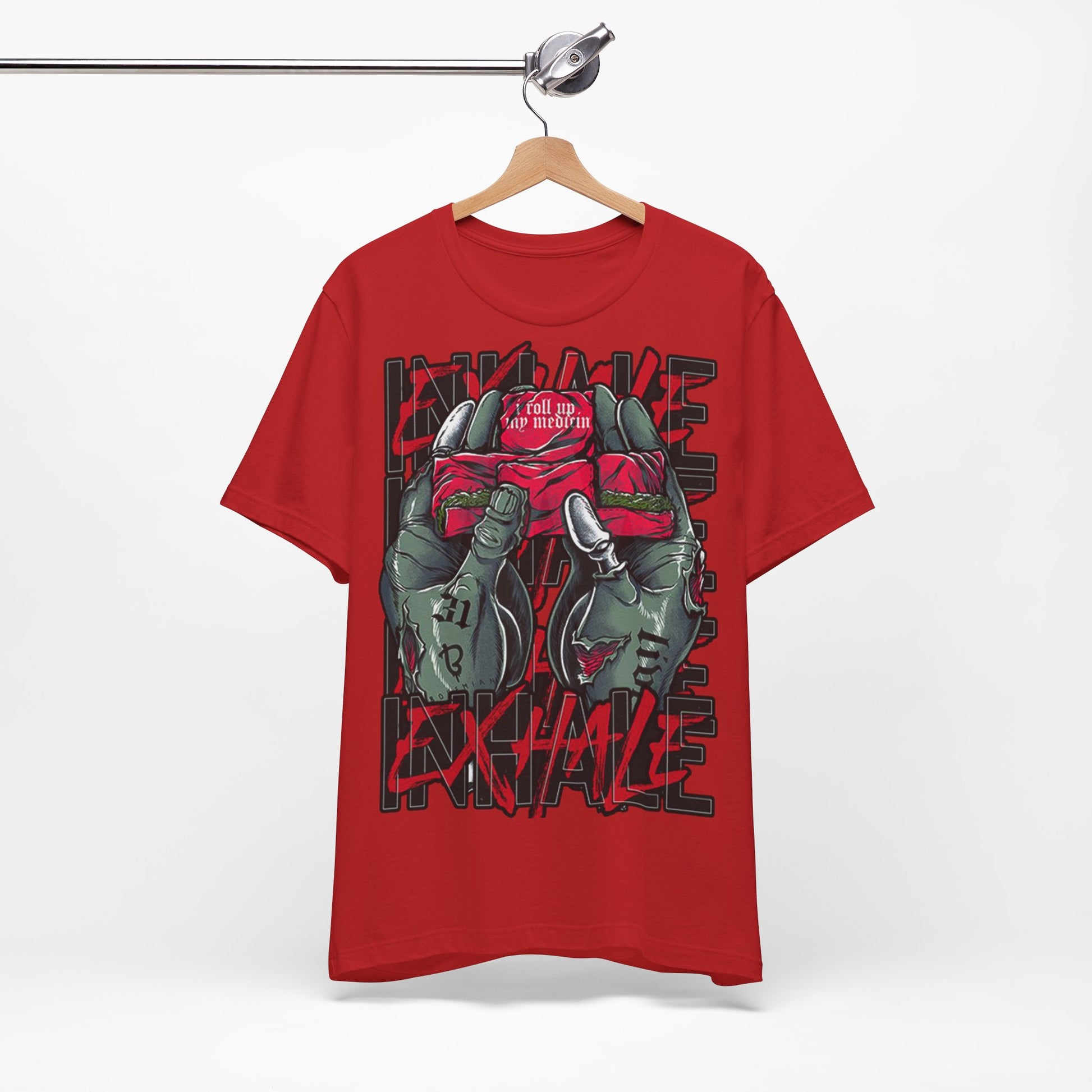 Inhale T-Shirt - Urban Graphic Art - GFAM STORE