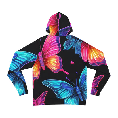 Neon Glowing Butterfly Sweatshirt with Hood - GFAM STORE