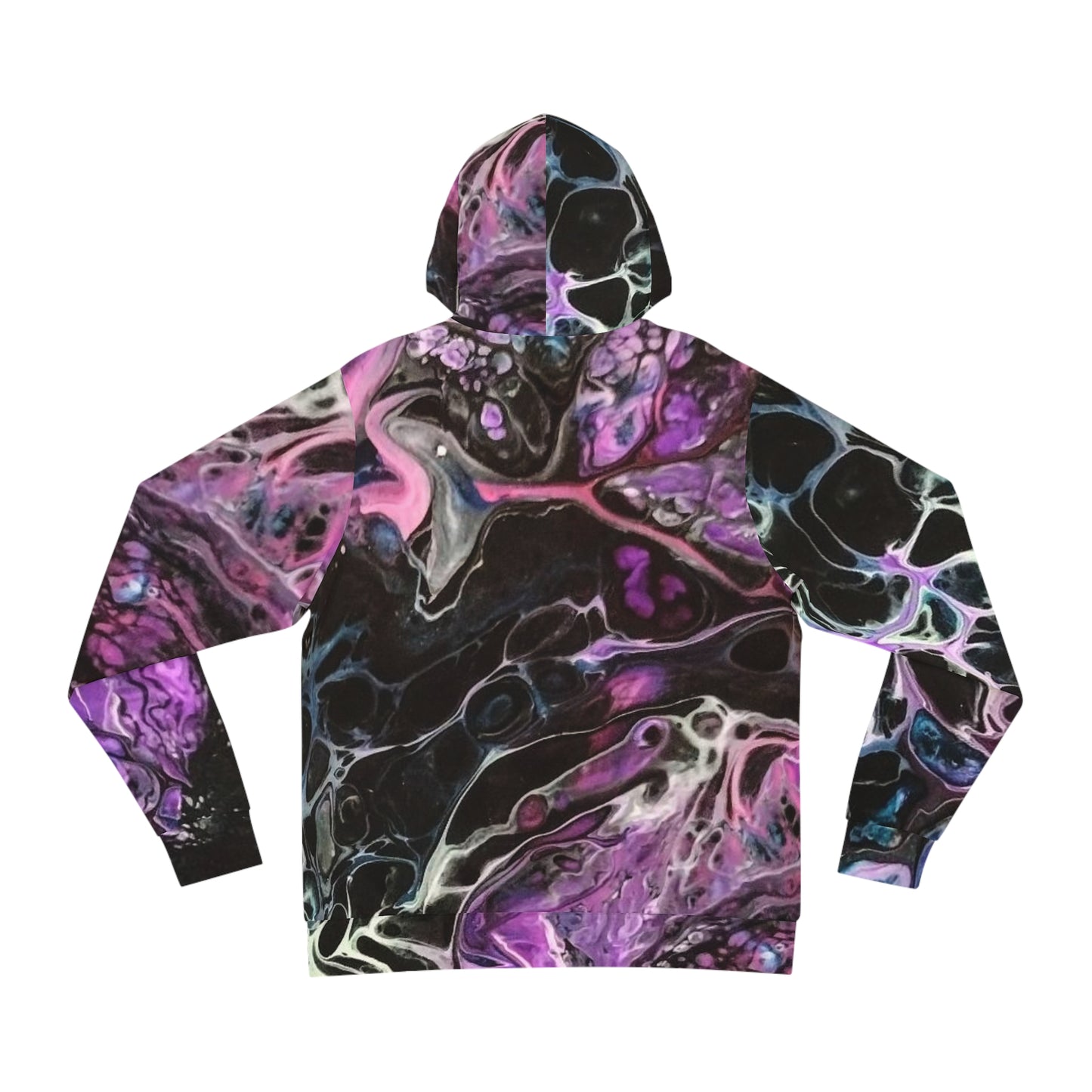 Fluid Art Abstract Sweatshirt with Hood - GFAM STORE