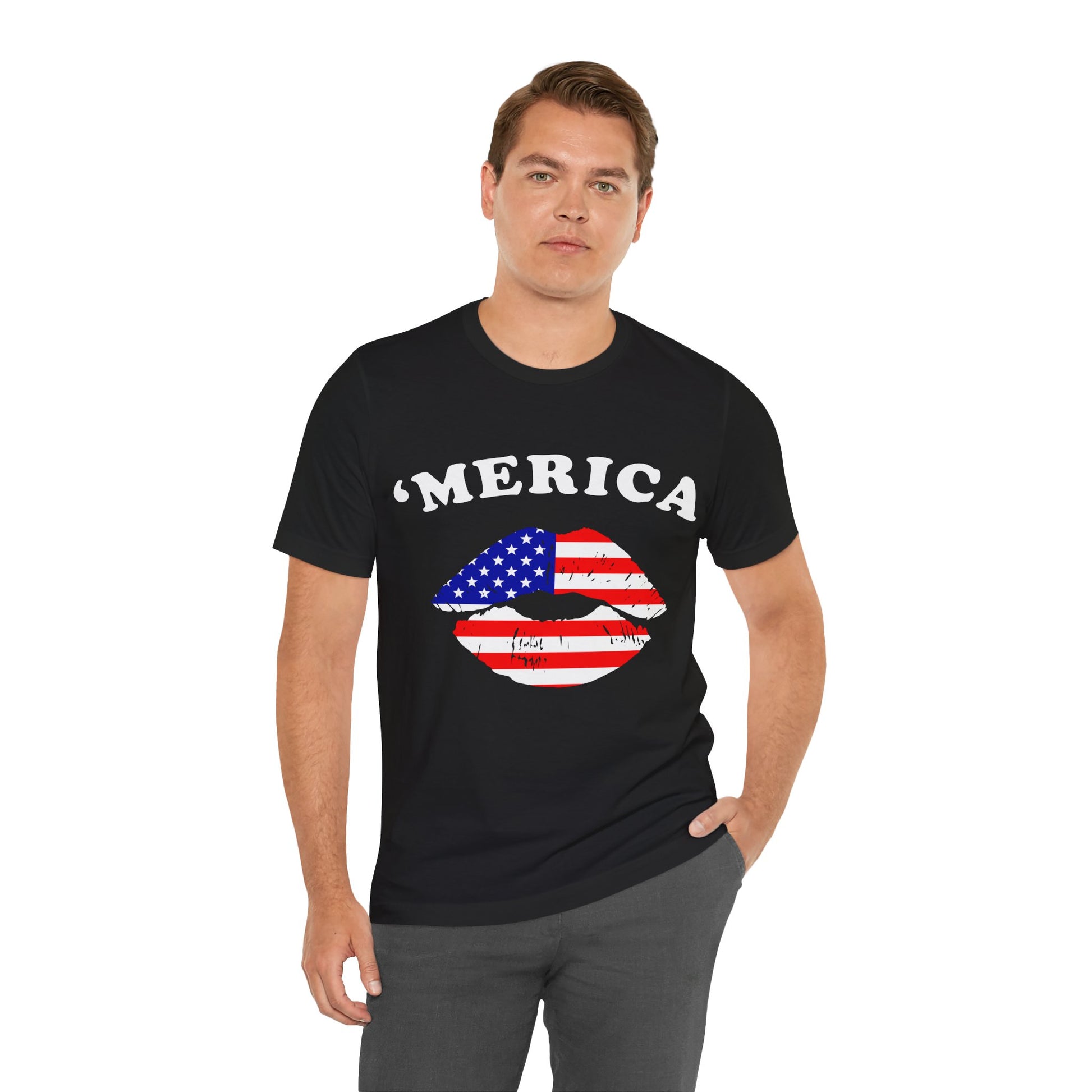 'Merica Tee - American Kiss - GFAM STORE