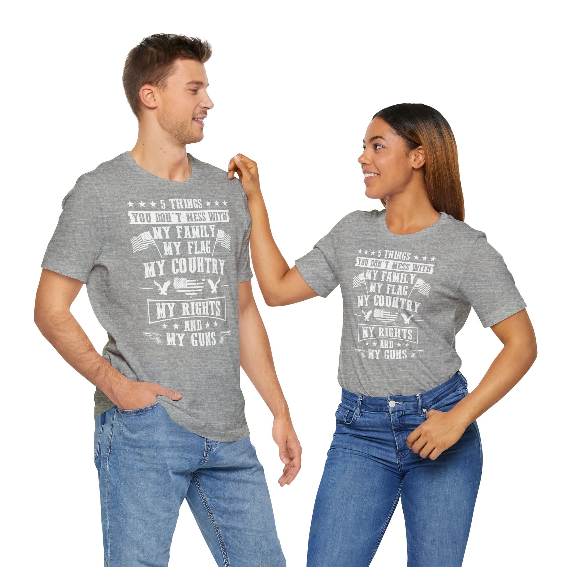 5 Things You Don't Mess With T-Shirt - GFAM STORE