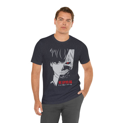 Tokyo Ghoul - Ken Kaneki Split Face T-Shirt - GFAM STORE