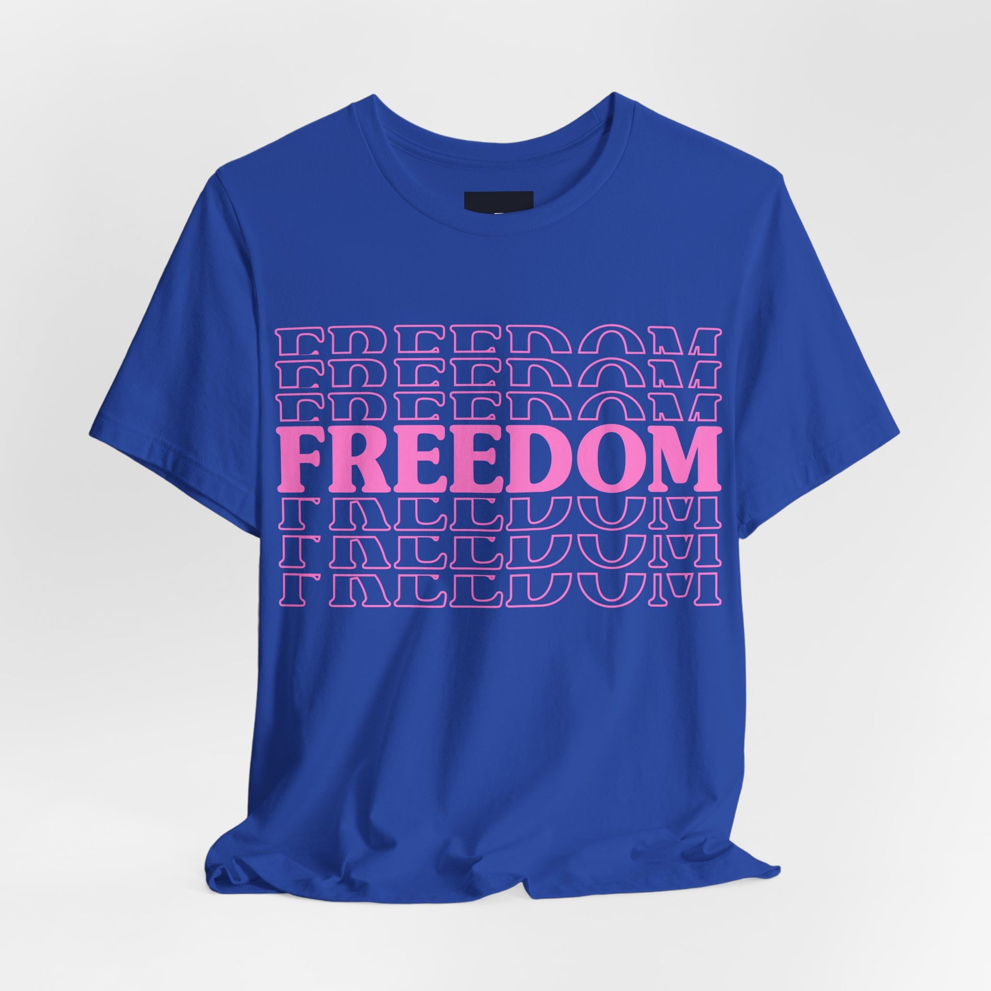 Freedom Stacked T-Shirt - GFAM STORE