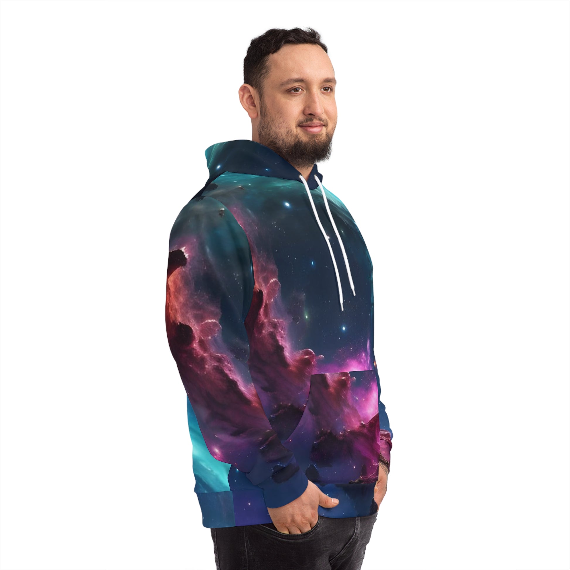 Exclusive Nebula Sweatshirt with Hood - GFAM STORE