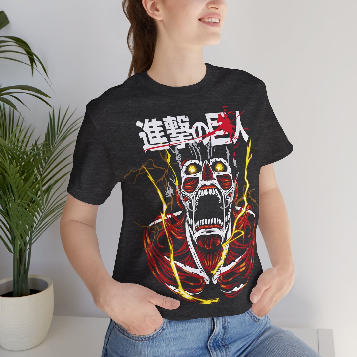 Attack on Titan T-Shirt - The Roaring Titan - GFAM STORE