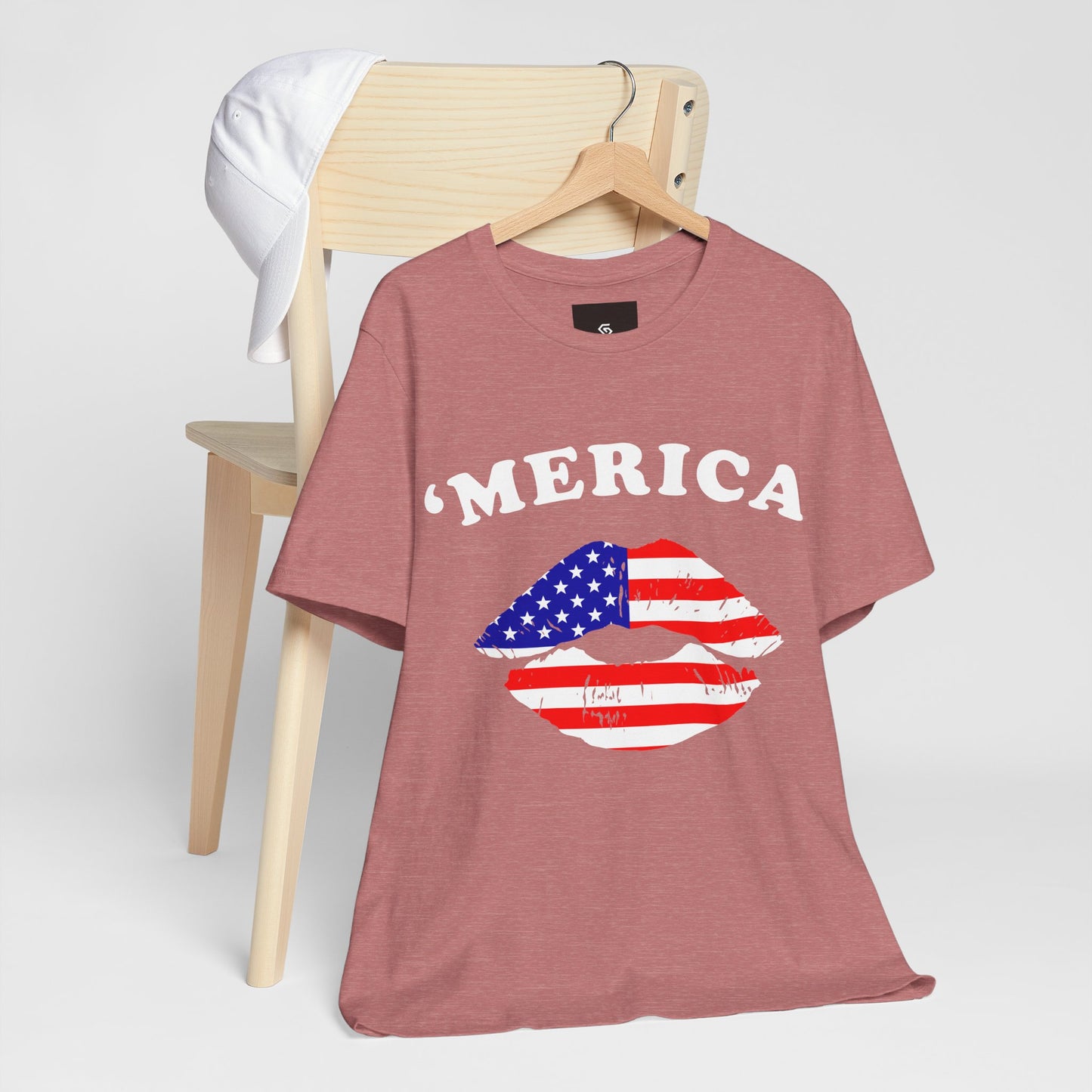 'Merica Tee - American Kiss - GFAM STORE