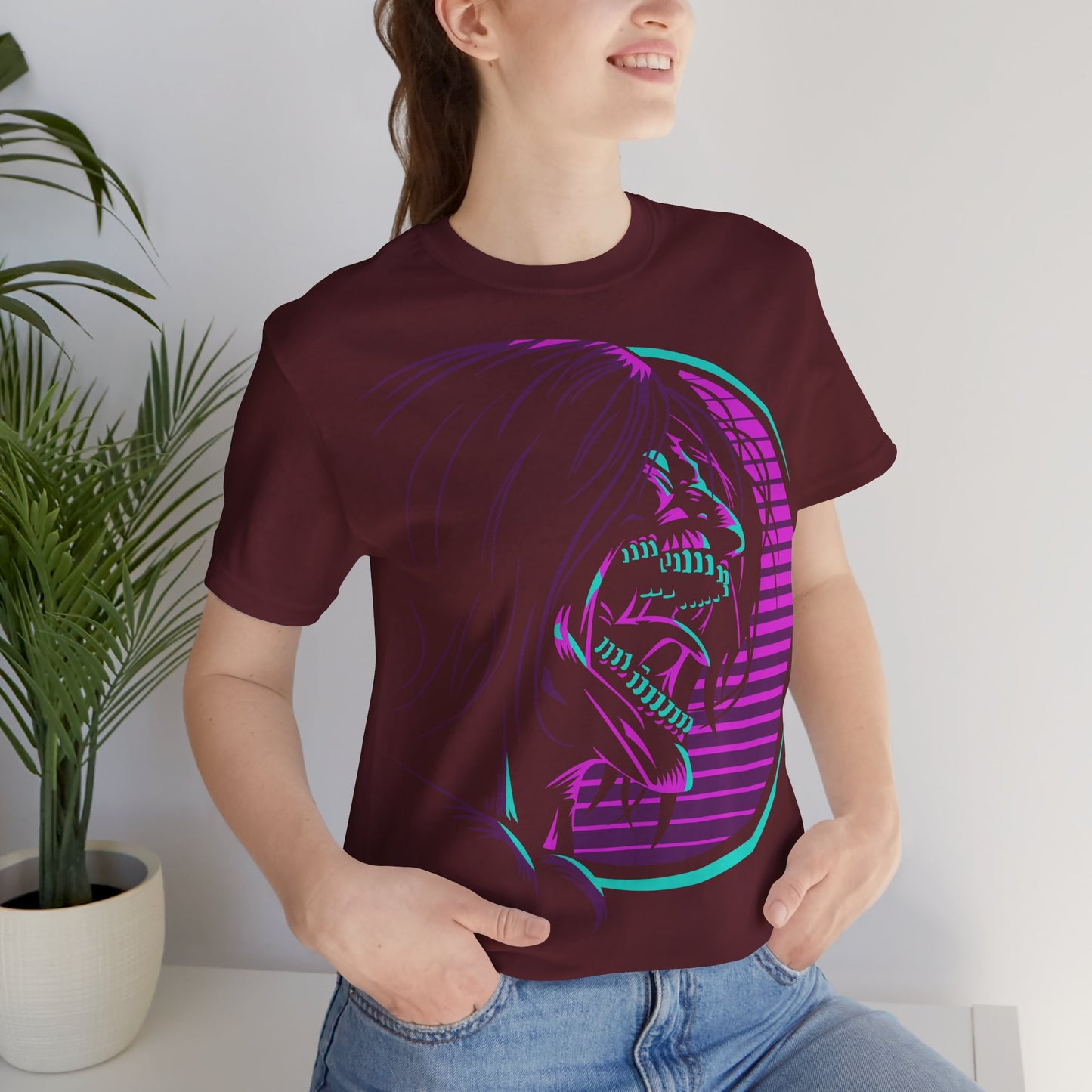 Titan's Roar: Retro Attack on Titan T-Shirt - GFAM STORE