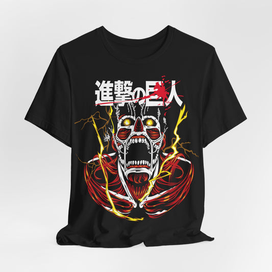 Attack on Titan T-Shirt - The Roaring Titan - GFAM STORE