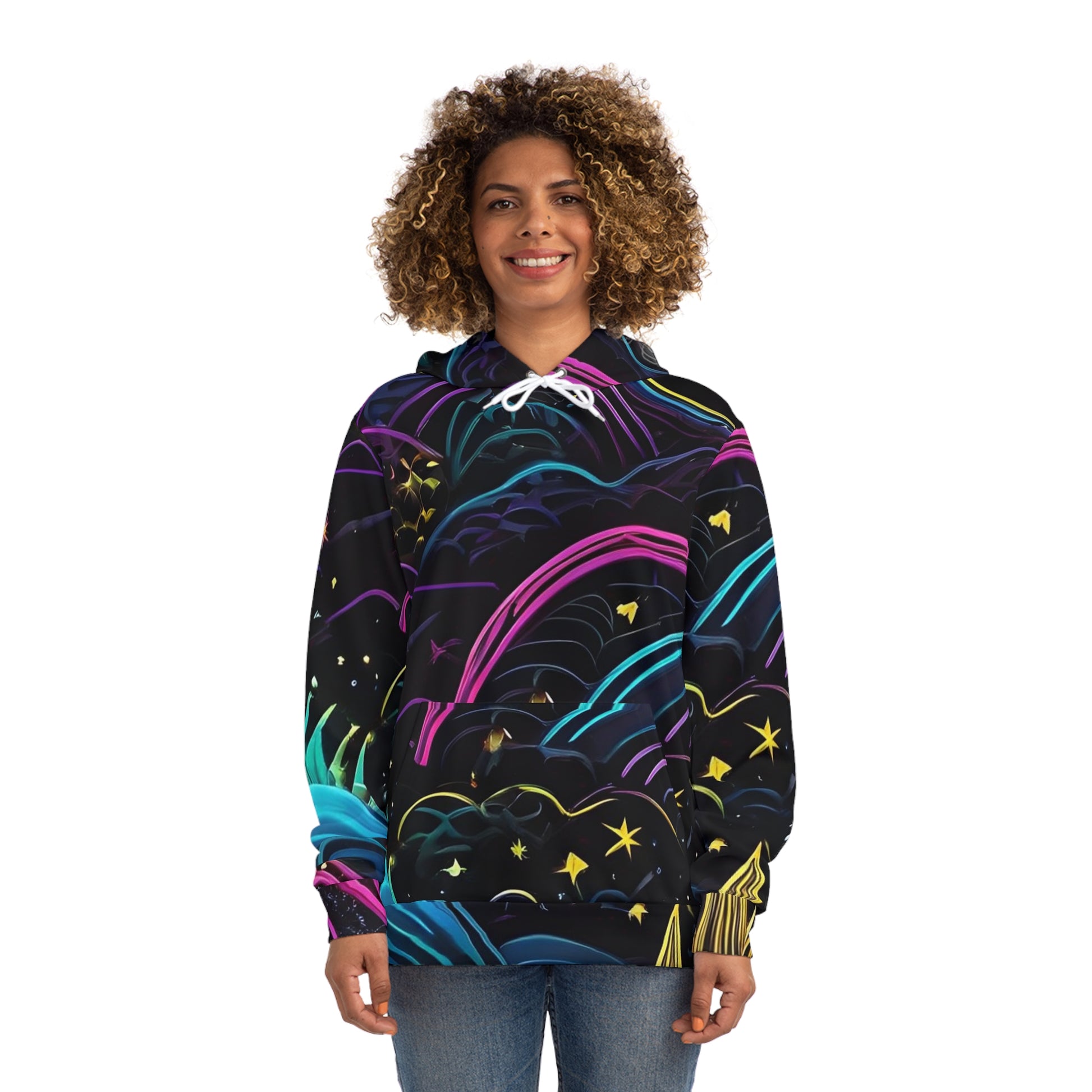 Astral Lines Sweatshirt with Hood - GFAM STORE