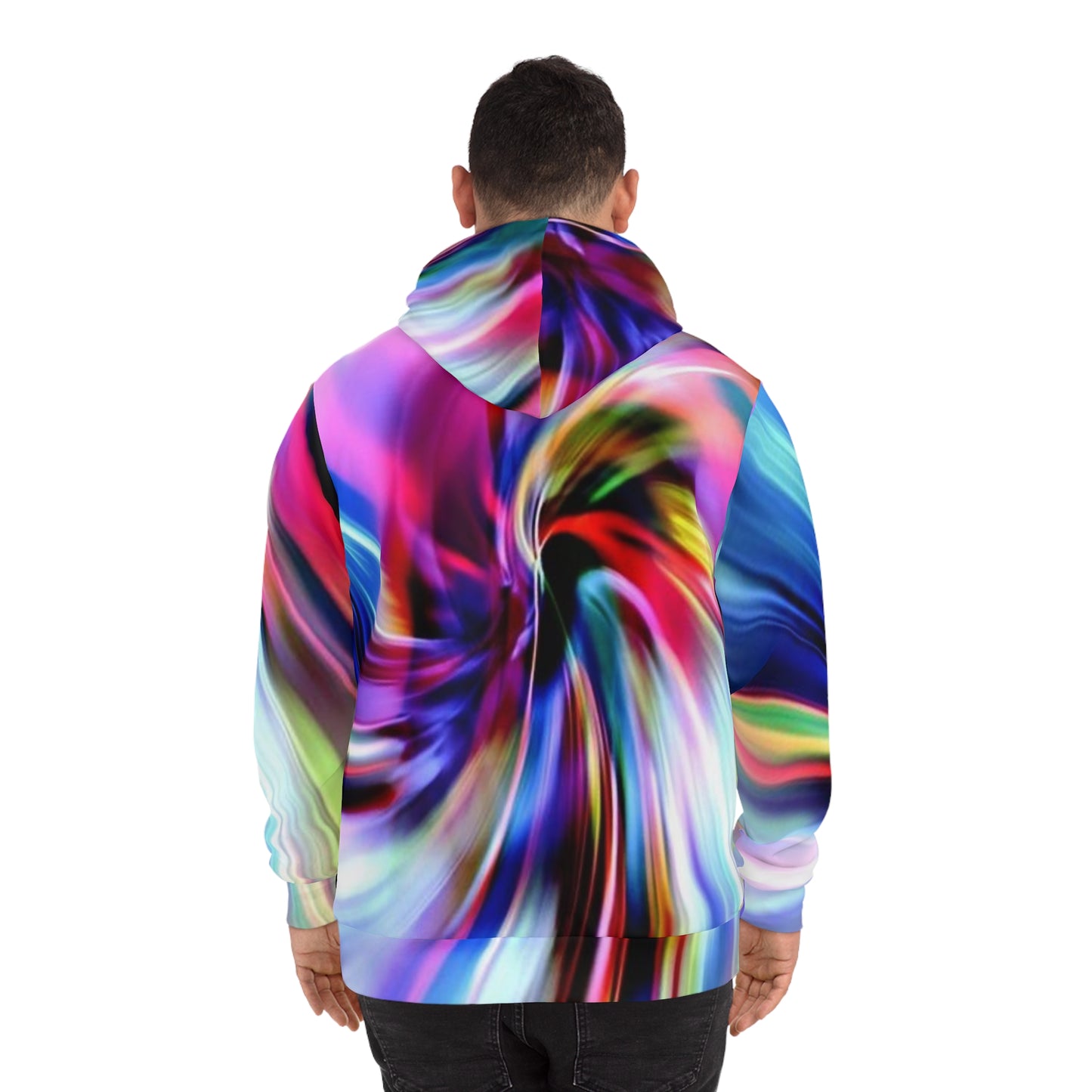 Colorful Abstract Sweatshirt with Hood - GFAM STORE