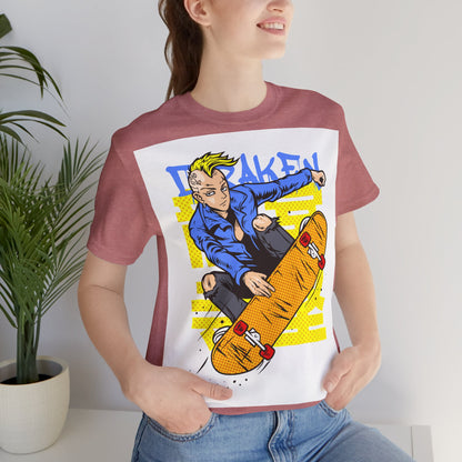 Draken Skateboard T-Shirt - GFAM STORE