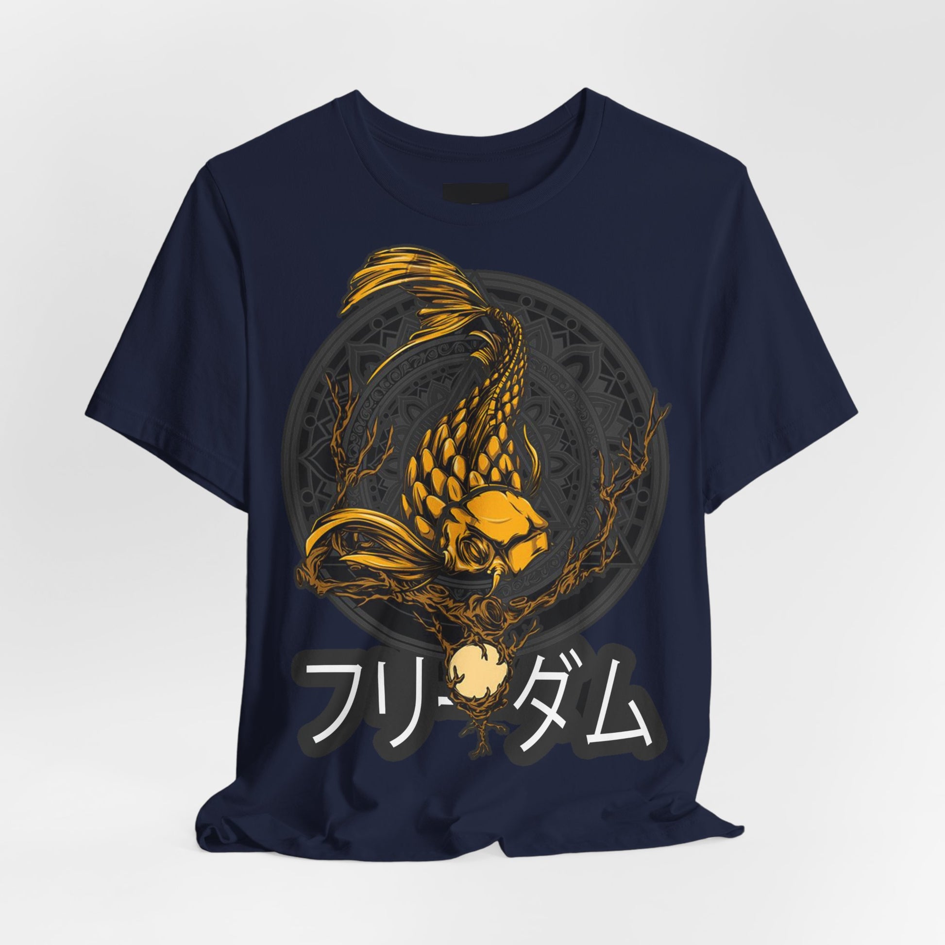 Artistic Koi T-Shirt - "Freedom" - GFAM STORE