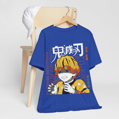 Demon Slayer T-Shirt - Thunder Breathing - Zenitsu Agatsuma - GFAM STORE