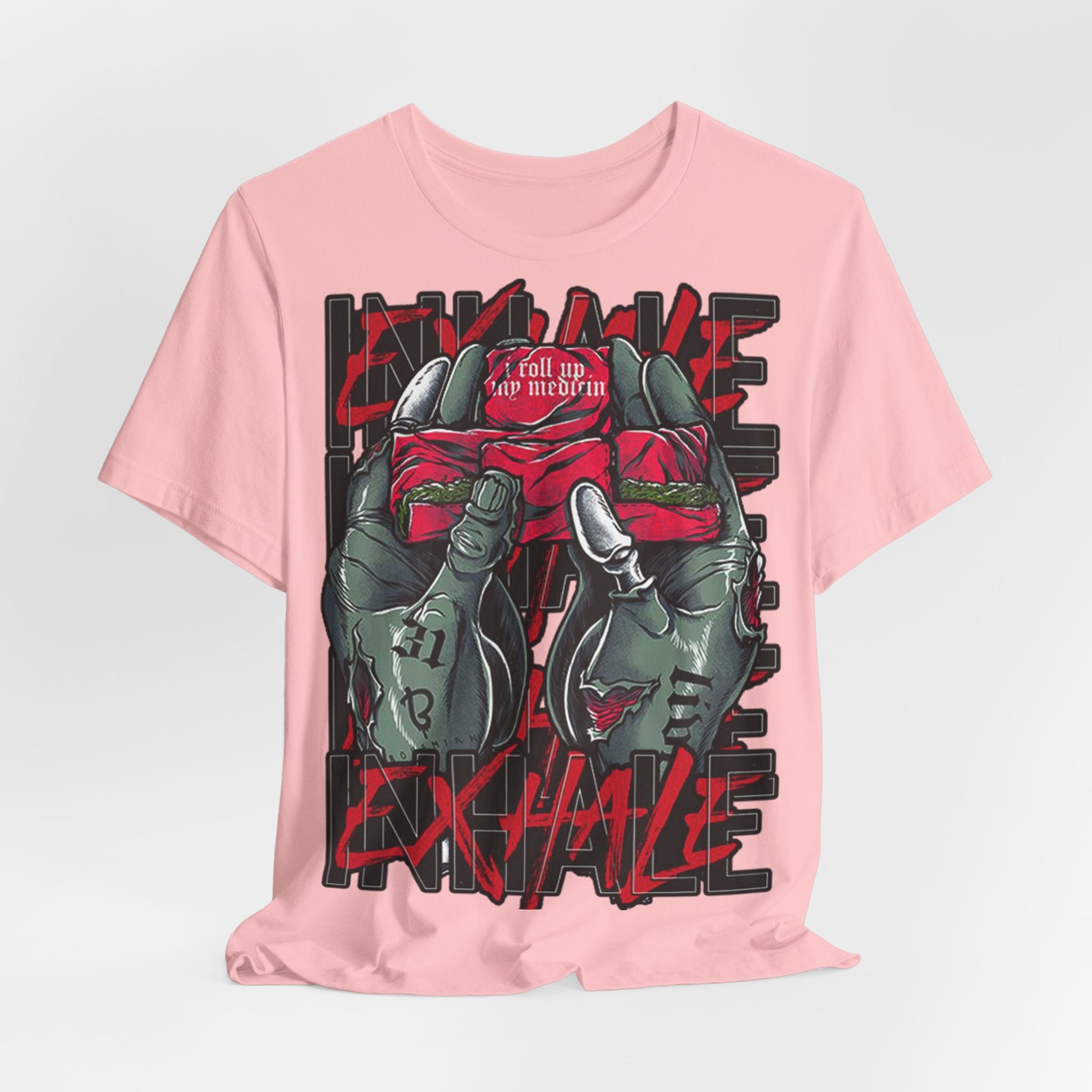 Inhale T-Shirt - Urban Graphic Art - GFAM STORE