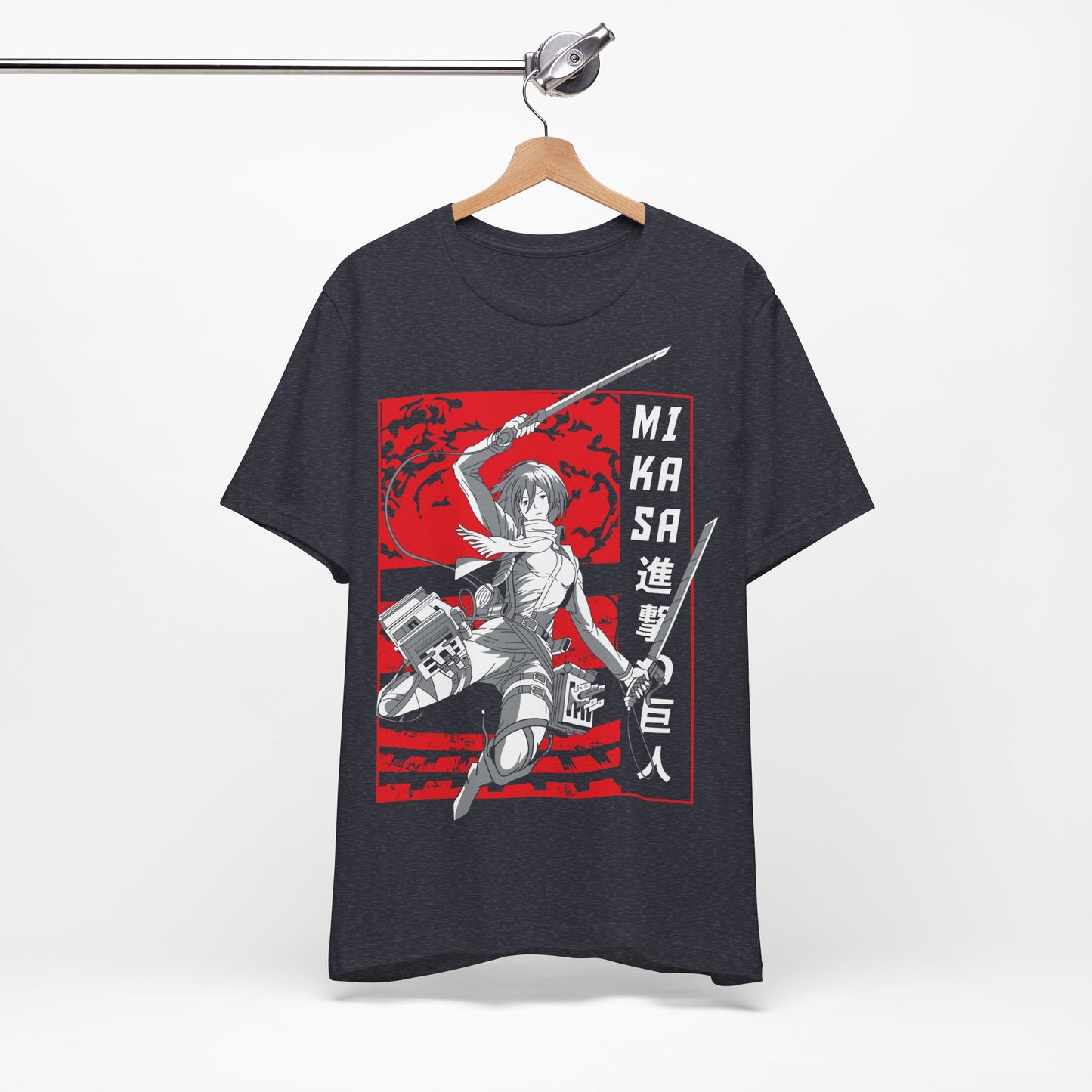 Attack on Titan T-Shirt - Mikasa Ackerman - GFAM STORE