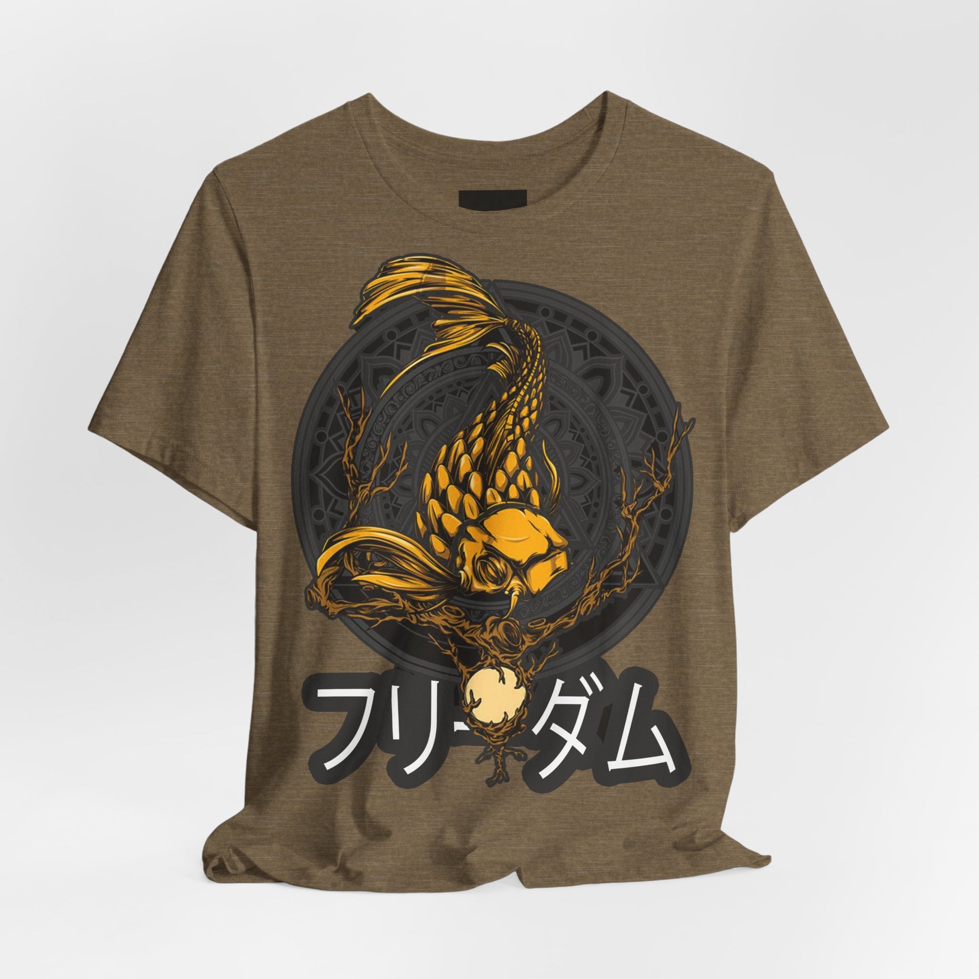 Artistic Koi T-Shirt - "Freedom" - GFAM STORE