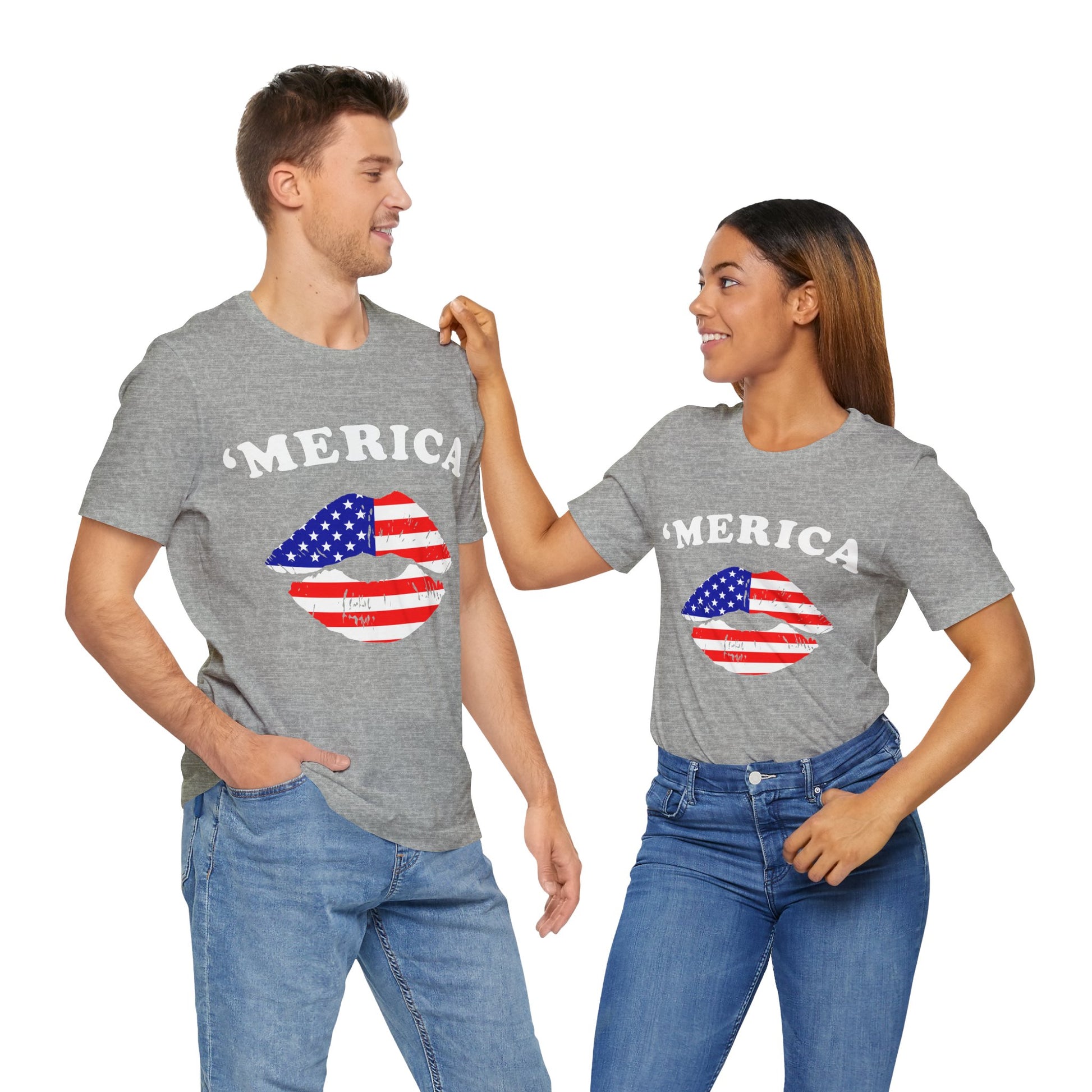 'Merica Tee - American Kiss - GFAM STORE