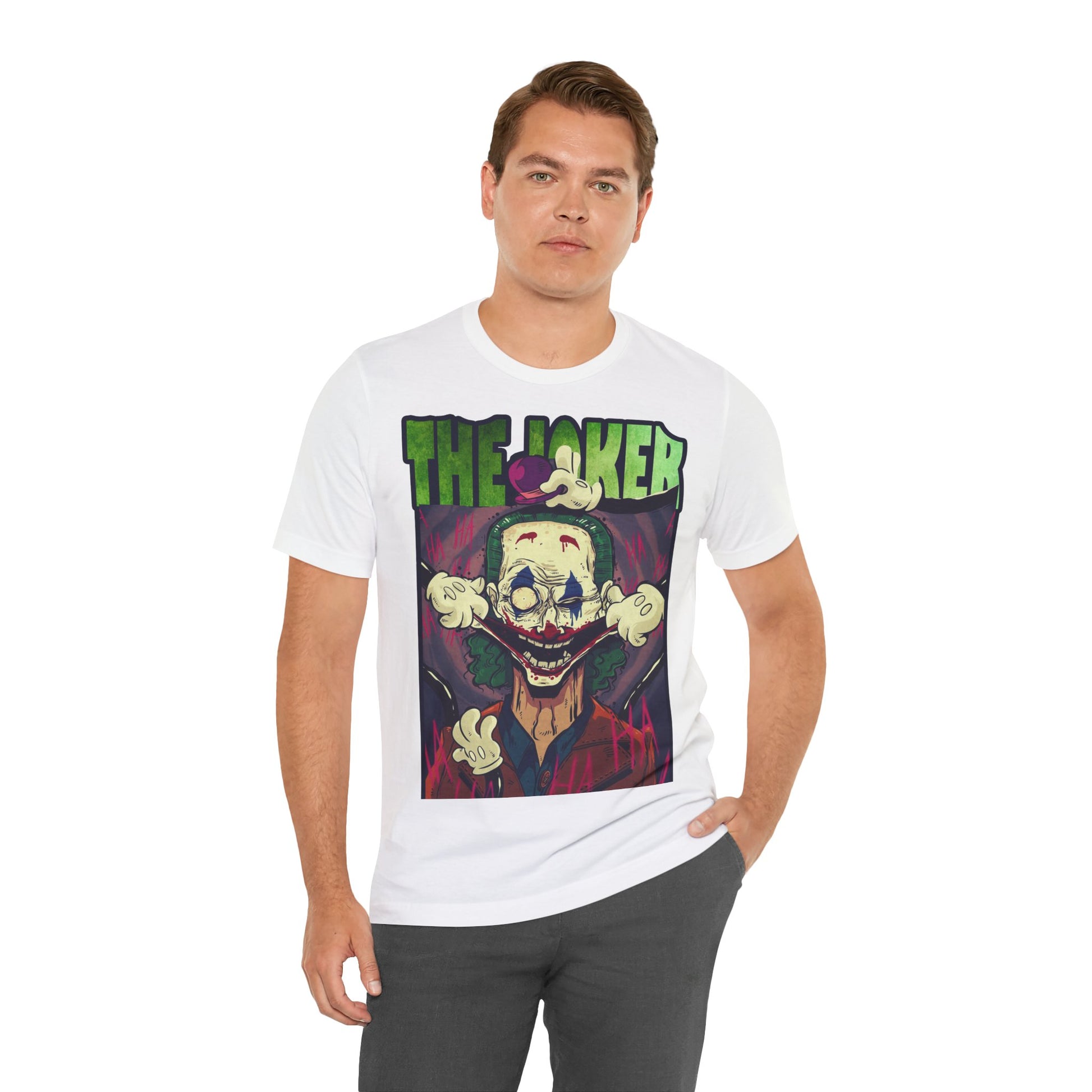 "The Joker" T-Shirt - Horror Cartoon Design - GFAM STORE