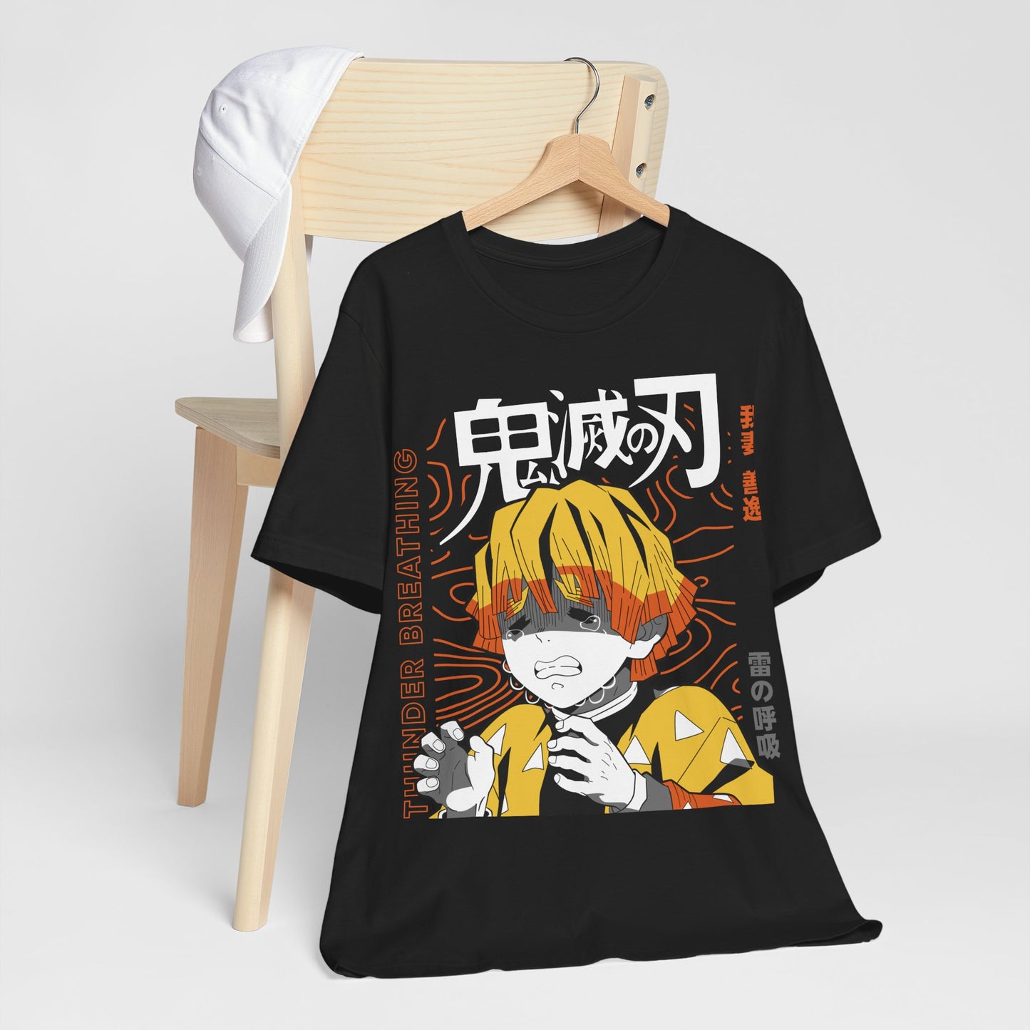 Demon Slayer T-Shirt - Thunder Breathing - Zenitsu Agatsuma - GFAM STORE